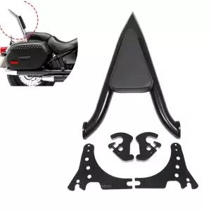 Harley Sportster XL 883 1200 48 72 2004-2023 용 오토바이 블랙 분리형 뒷좌석 승객 등받이 시시 바