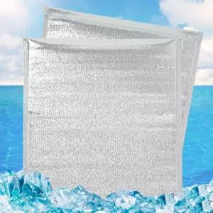 간편 접착식 은박 보냉봉투 50p세트(50x50cm)보냉 캠핑보냉백 신선배송포장 배달 보냉백 간편보냉팩 아이스