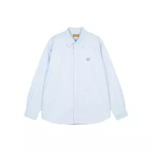 휴먼 메이드 스트라이프 옥스포드 BD 셔츠 블루 HM30SH006-BL