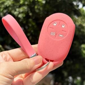 피아트 500 EV 두카토 팬다용 신에너지 전기차 키케이스, 실리콘 자동차 리모컨 커버 홀더