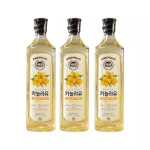 사조해표 카놀라유 900mL x 3개