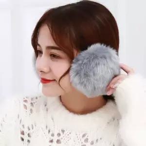 베이직 방한 인조퍼 귀마개 패션 겨울 귀덮개 귀돌이 귀달이 여성귀마개 겨울귀마개