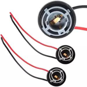 LED 전구 방향 지시등 백업 조명과 호환되는 iJDMTOY 1156 7506 배선 하네스 소켓