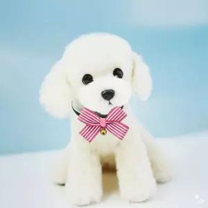 넥타이 강아지 리본 반려견 목걸이 방울달린