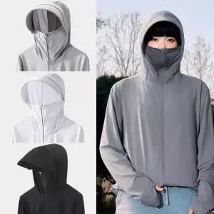 자외선차단아이스집업 얇은 여름점퍼 햇빛차단 후드