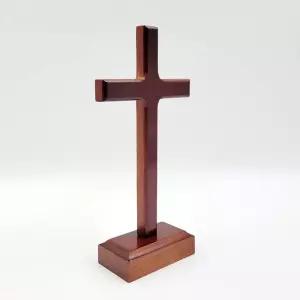 장식 탁상용십자가 실내장식소품 탁상용나무십자가 나무재질
