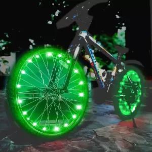 dobestyou LED 자전거 휠 라이트 야간 사이클링용 라이트IP65 방수 3가지 모델 조명 쉬운 설치 및 대부분의