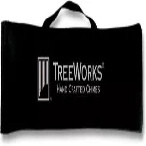 TreeWorks Chimes LG24 대형 소프트 사이드 기그 백 및 운반 케이스 최대 24인치 풍경 또는 바