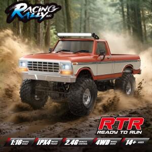 신제품 HB R1610 1/16 스케일 원격 조종 락 크롤러 트럭 4WD LED 라이트와 사실적인 움직임 모델 오프로드