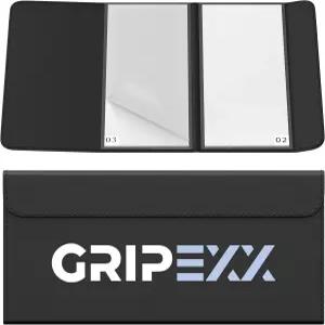 GRIPEXX 휴대용 농구 스티키 매트 - 교체 가능한 시트 그립 기 농구화용 패드 스포츠 코트용 접지