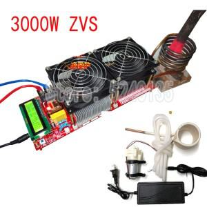 ZVS 고주파 유도 히터 모듈, 플라이백 드라이버 우수한 방열, 코일, 펌프, 전원 어댑터, 3000W 55A