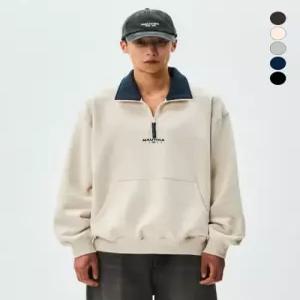 노티카 NAUTICA 83플래그 하프집업 스웨트셔츠 NSW4635