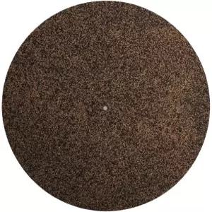 3mm 12인치 코르크 및 고무 턴테이블 슬립매트 음질 향상 충격 방지 내구성 있는 디자인 정전기 미끄럼