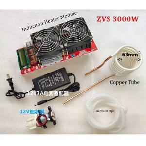3000W 55A ZVS 고주파 유도 히터 모듈 플라이백 드라이버 좋은 방열  코일 펌프 전원 어댑터
