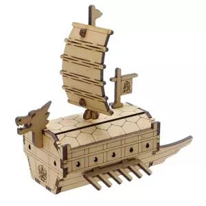 이순신 거북선 3D 나무퍼즐 철갑선 체험 학습 창의 조립 키트