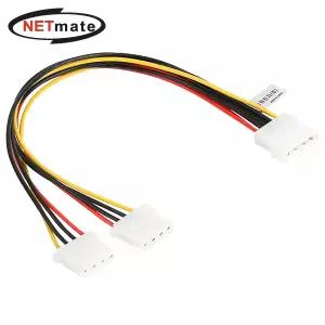 강원전자 넷메이트 IDE 4핀 전원 Y 케이블 NMP-PY01