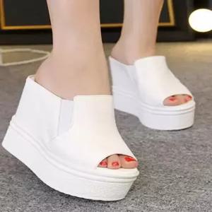 15cm 웨딩슈즈 통굽 구두 웨딩 신부 키높이 슬리퍼 하이힐 통굽웨딩슈즈 파티 본식
