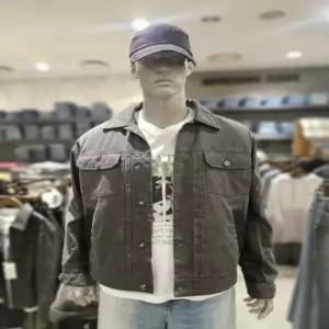 버커루  남성  나일론배색 트러커 패딩 점퍼  B241JP300P1