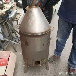 화목난로 드럼통 소각로 낙엽 화로 스테인리스 연통 나무난로 화로대 아궁이 불멍 대형 화목