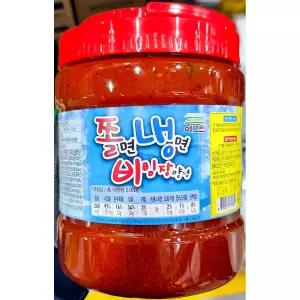 쫄면냉면비빔장 (예그린 2K) 업소용/쌈밥집/일식당/잔치음식용/쫄면재료