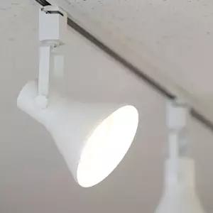 레일등기구 나팔 매장인테리어 led 포인트등 스포트 학교 레일조명 레일용 까페조명 화이트 관공서