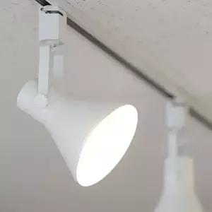 레일용 화이트 포인트등 led 나팔 레일조명 까페조명 레일등기구 스포트 매장인테리어