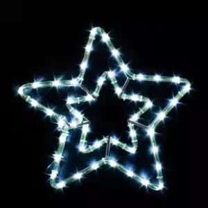 IKWFFSFSZ Jdt LED 논네온 이중별 백색 40cm 무점멸 트리장식 트리램프 미니램프 크리스마스 트리전구