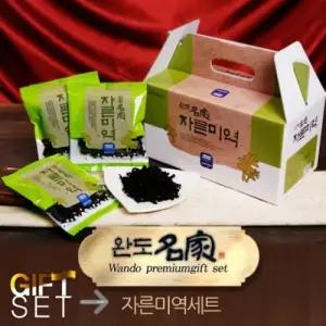국산 완도 소포장 커트미역 20g × 10봉 미역 선물 세트 명절 설날 추석 단체 답례품 신선 건어물 가