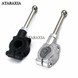 20-23MM 킥 스탠드 코 오토바이 사이드 확장 키트 풋 페달 보조 도구 지원 부품 YAMAHA Kawasaki Triumph