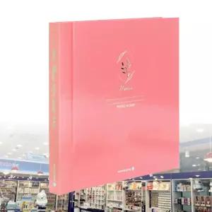 사진앨범 바인더 스크랩북 심플 컬러앨범 코랄 [BXQ33748]