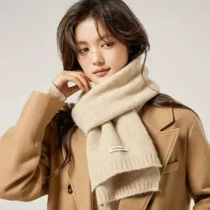[제이큐]니트 머플러 롱 목도리 겨울 여성 털 겨울철 필수템