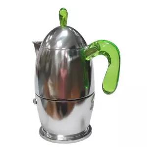 구찌니 커피 메이커 수증기 증류 커피 포트 그린 [BDB99526]