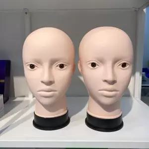 머리 마네킹 헤드 두피문신 연습용 SMP 민두