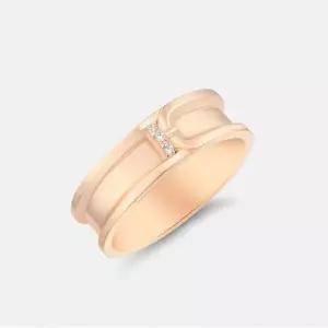 [NS홈쇼핑][메트로시티 주얼리] 링크 14K 로즈 반지 A241GR3177R4A[36078690]