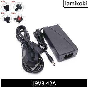 AOC 27-29 인치 LCD 모니터 데스크탑 전원 어댑터 케이블, 19V 3.42A DC 5.5x2.1mm EU 플러그