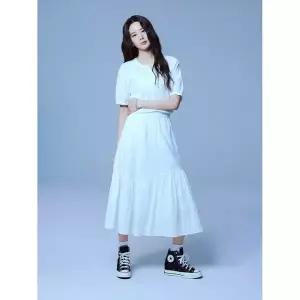 POLHAM 여성 레이스 미디 스커트_PHG2RR2076 113161