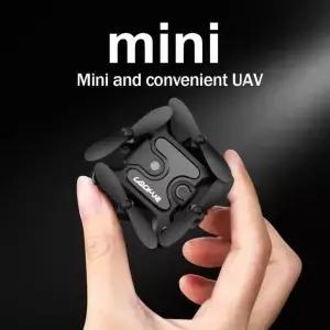 4DRC V2 미니 드론 HD 카메라 WiFi Fpv 기압 고도 유지 블랙 및 그레이 접이식 쿼드콥터 RC 장난감