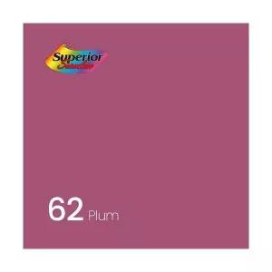 [셀러에이드]Superior 촬영 스튜디오 배경지 2.7 x 11m (62 Plum)