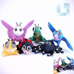 자이언트 카툰 해피버그 6종 나비장난감 무당벌레모형 거미모형