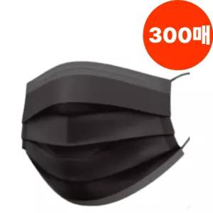 제로가드 마스크 어린이 국산 일회용 소형 블랙 300매 BNS