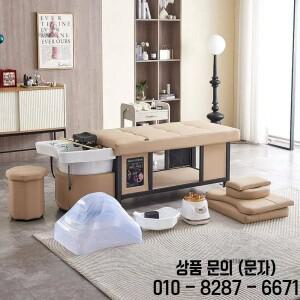 세라믹 세면대 타이 스타일 샴푸 베드 퓨미게이션 살롱 의자 (뷰티 스파 이발소 가구용)
