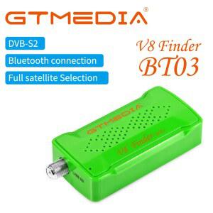 GTMED A V8 파인더 BT03 안드로이드 OS 지원 위성 탐지기 DVB-S2 안드로이드 디지털 BT HD 위성 탐지기 TV 수신기