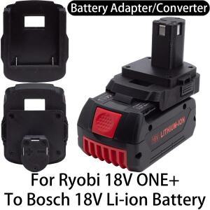 Ryobi 18V ONE 리튬 이온 도구 변환기용 배터리 어댑터 Bosch 전동 액세서리