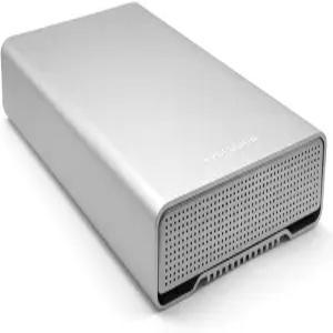 Avolusion PRO-G1 10TB USB 3.2 Gen 2 10Gbps 외장 하드 드라이브 Windows/MacOS용 허브 포함 그레이