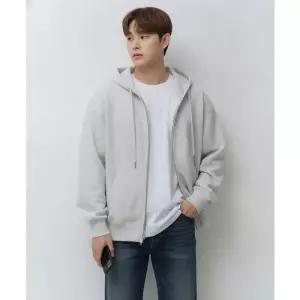 MUSINSA STANDARD 오버사이즈 후디드 스웨트 집업 (5 colors)