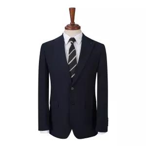 파렌하이트 S/S 블루 울블렌디드 클레식핏 싱글 정장 FIJAA2352