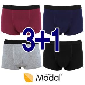 3+1 쿨 모달 메쉬 드로즈 남성팬티 남자팬티 주니어