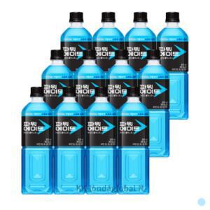파워에이드 스포츠 이온 음료 저칼로리 900ml 12개