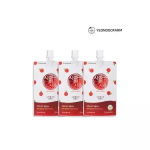 [연두팜] NFC 착즙 사과엔 사과즙 낱개 100ml