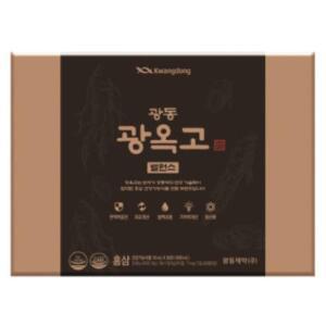 광동 광옥고 밸런스 홍삼진액 진세노사이드 스틱 30포